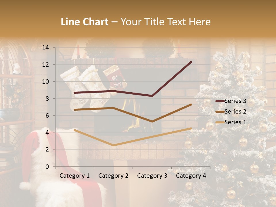 Christmas Interior Home PowerPoint Template