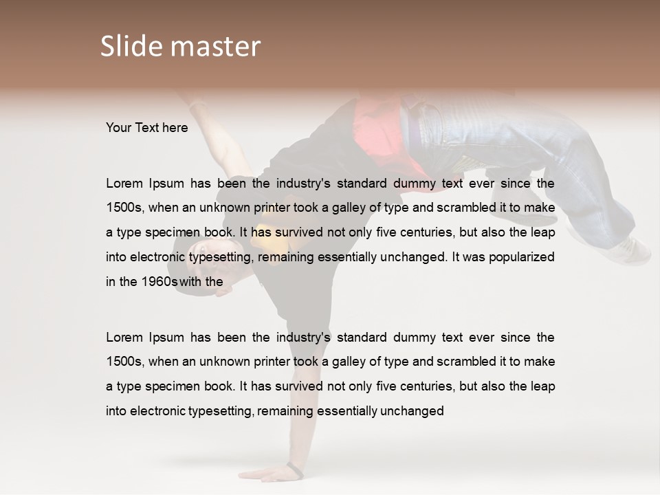 So You Think You Can PowerPoint Template