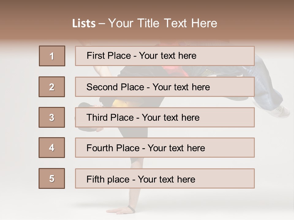 So You Think You Can PowerPoint Template