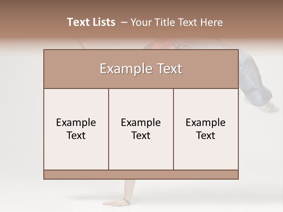 So You Think You Can PowerPoint Template