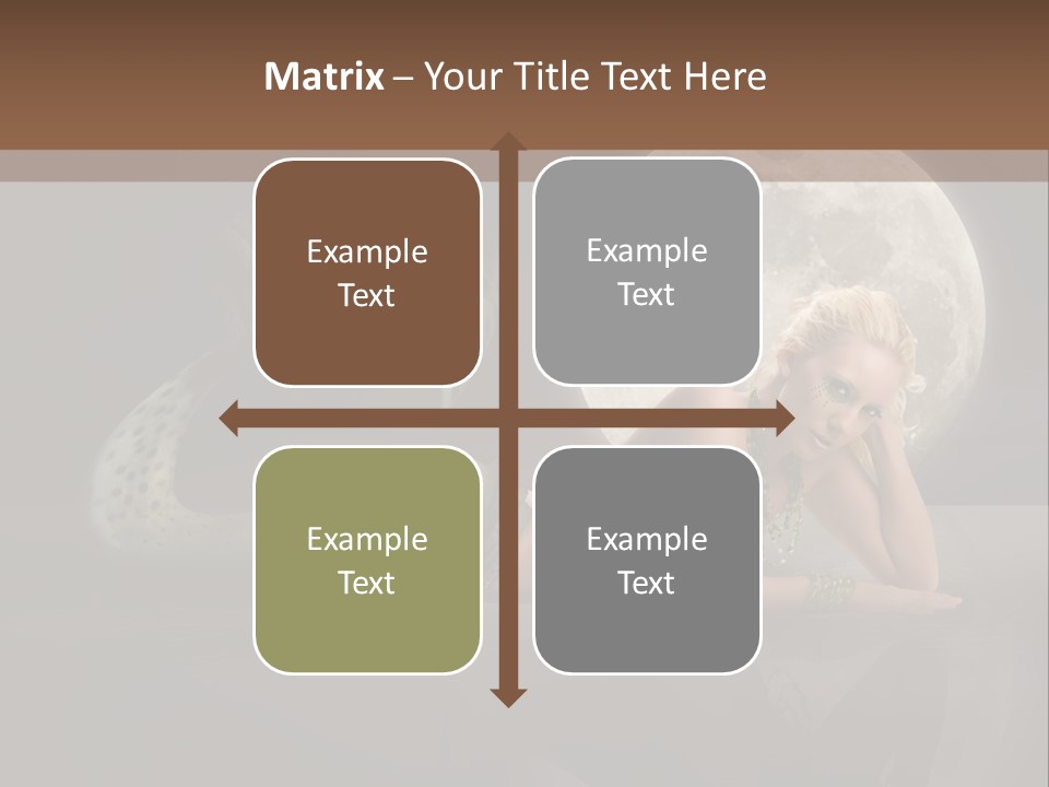 Full Moon Mermaids PowerPoint Template