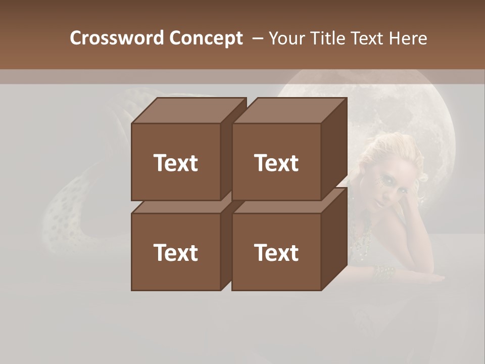 Full Moon Mermaids PowerPoint Template