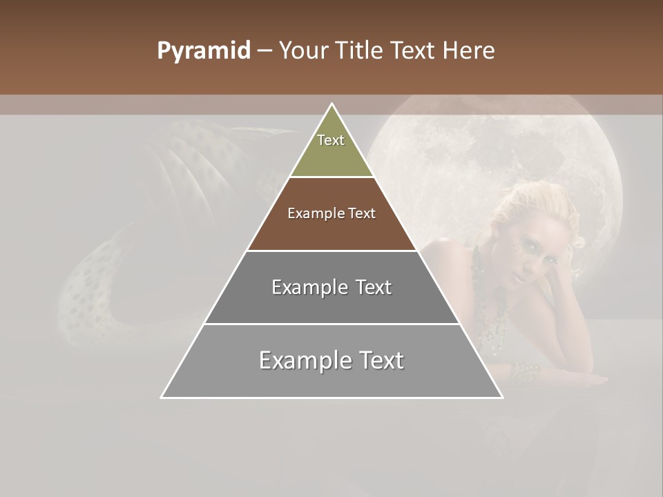 Full Moon Mermaids PowerPoint Template