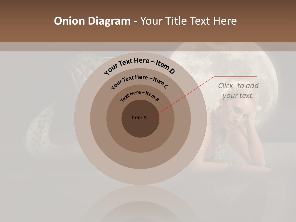 Full Moon Mermaids PowerPoint Template