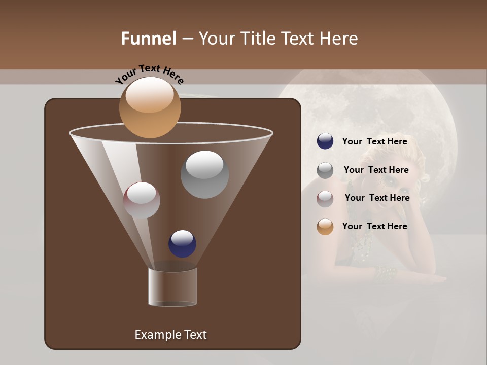 Full Moon Mermaids PowerPoint Template
