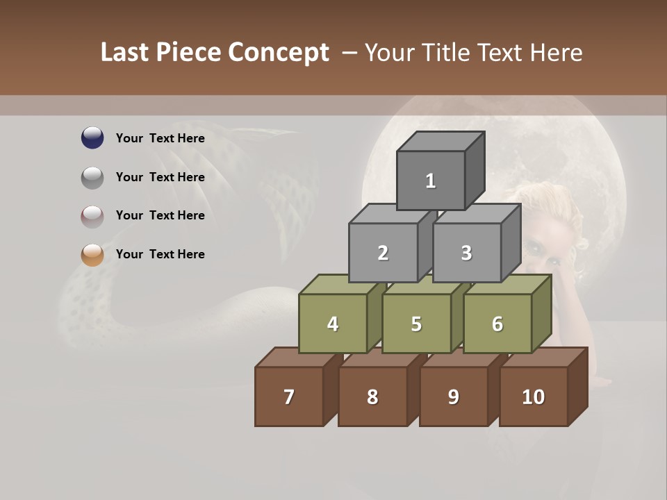 Full Moon Mermaids PowerPoint Template