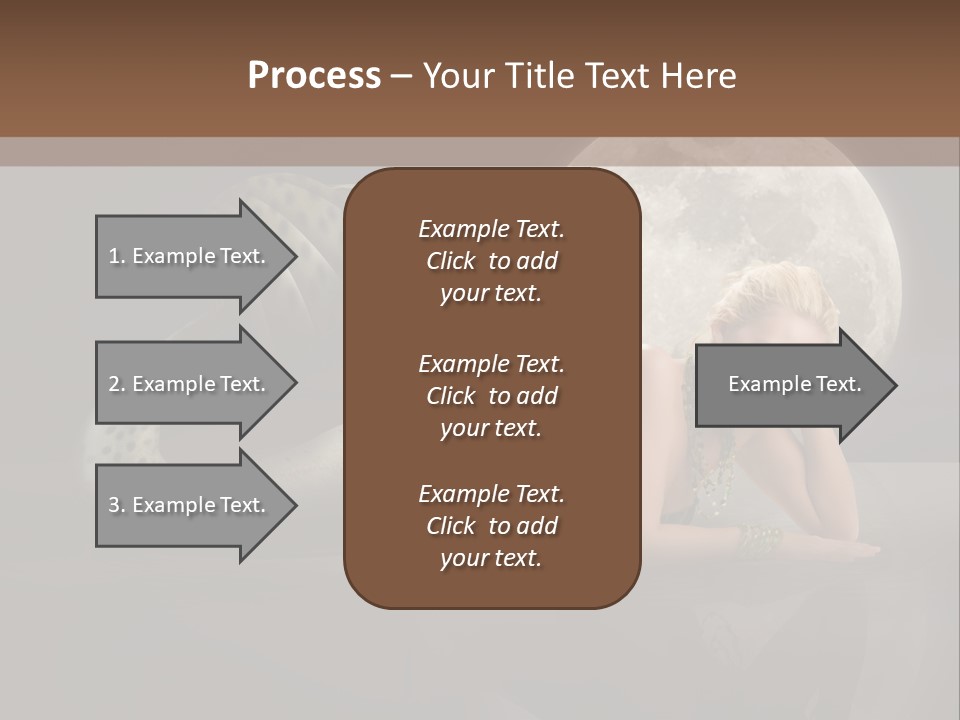 Full Moon Mermaids PowerPoint Template