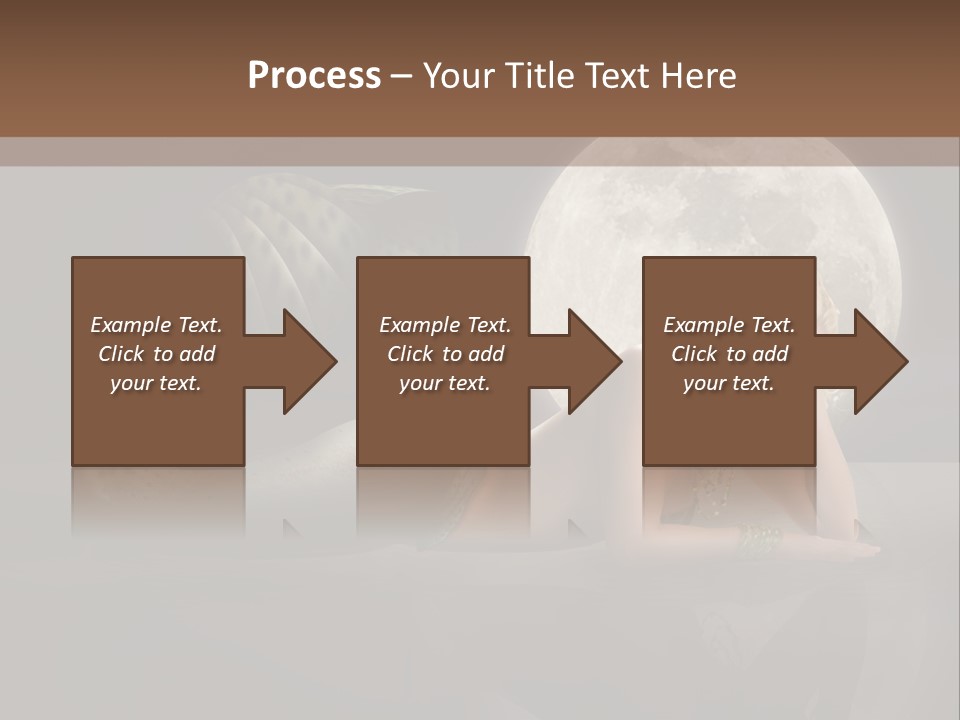 Full Moon Mermaids PowerPoint Template