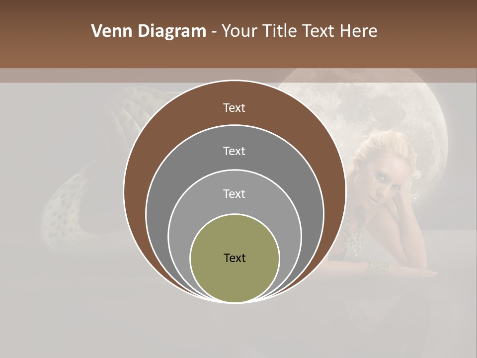 Full Moon Mermaids PowerPoint Template