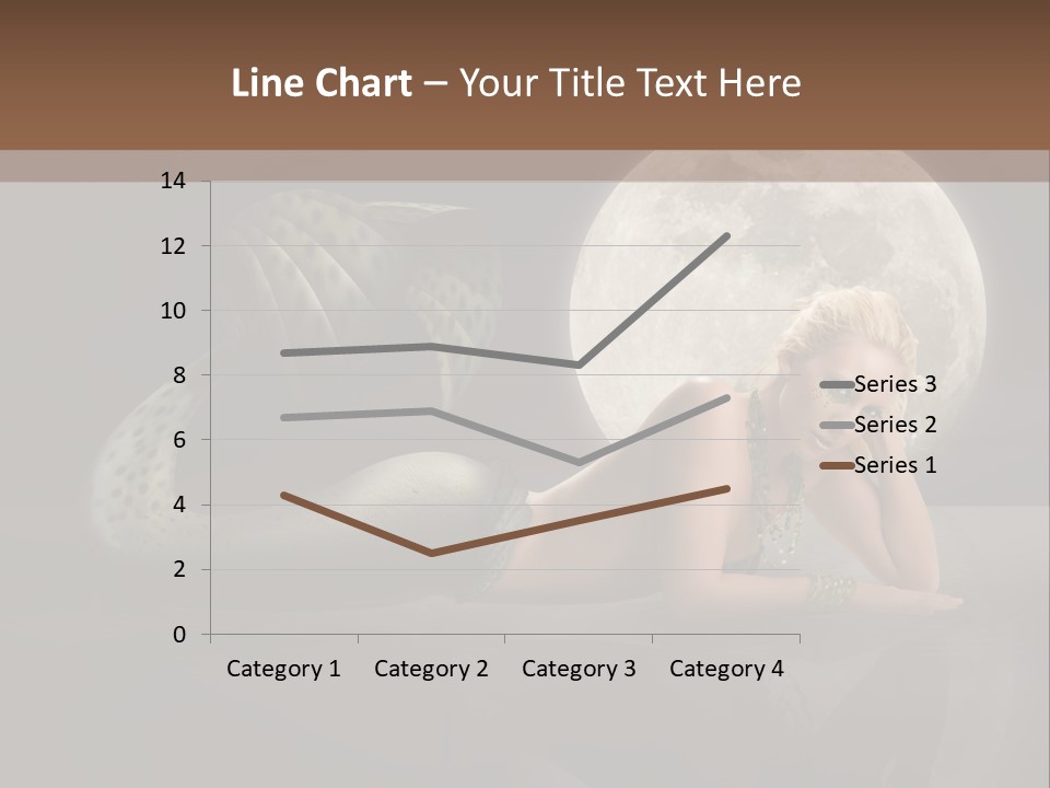 Full Moon Mermaids PowerPoint Template
