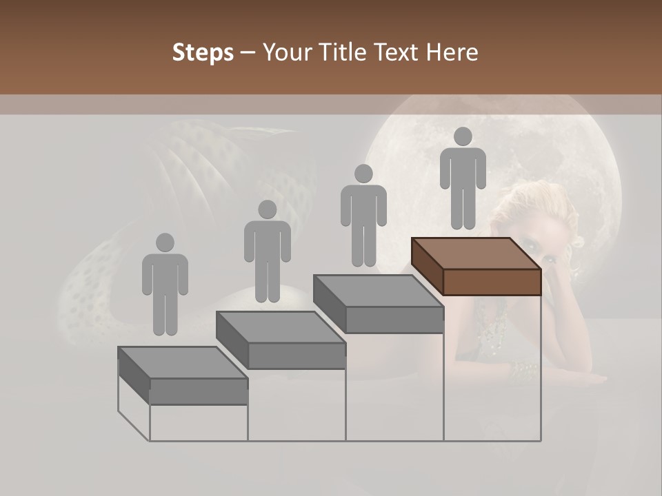Full Moon Mermaids PowerPoint Template