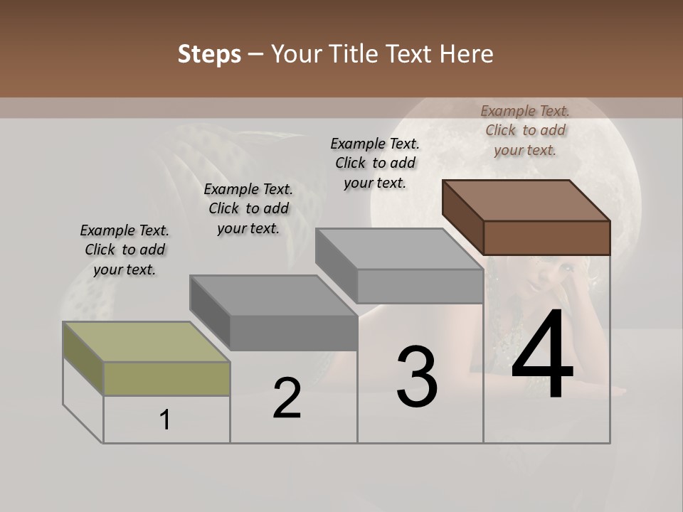 Full Moon Mermaids PowerPoint Template