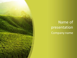 Garden Landscape PowerPoint Template