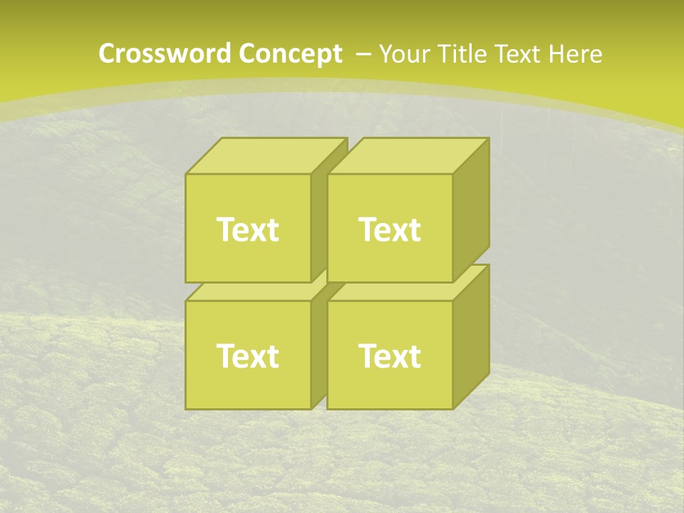 Garden Landscape PowerPoint Template