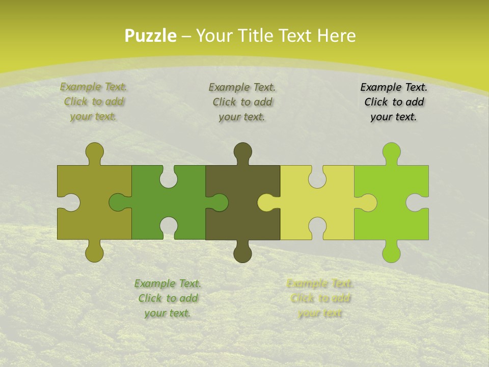 Garden Landscape PowerPoint Template