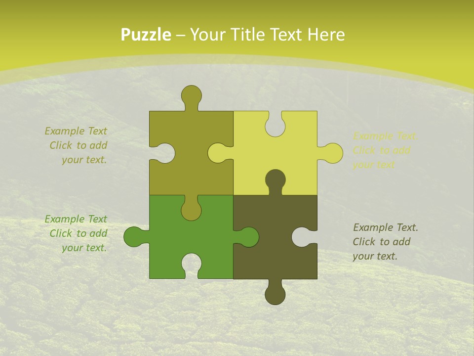 Garden Landscape PowerPoint Template