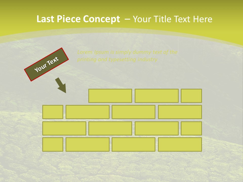 Garden Landscape PowerPoint Template