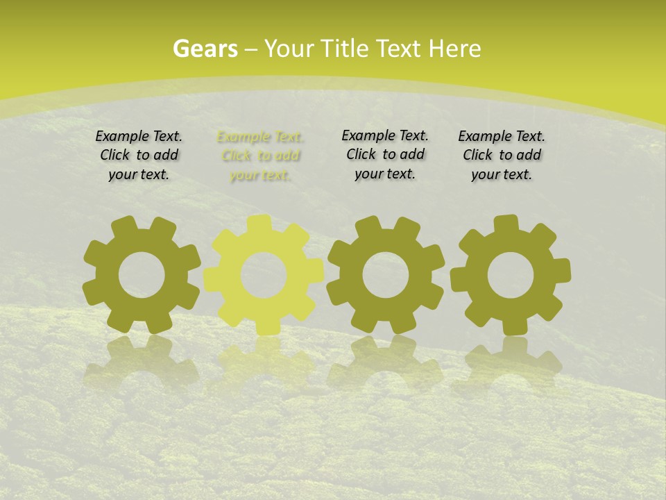 Garden Landscape PowerPoint Template