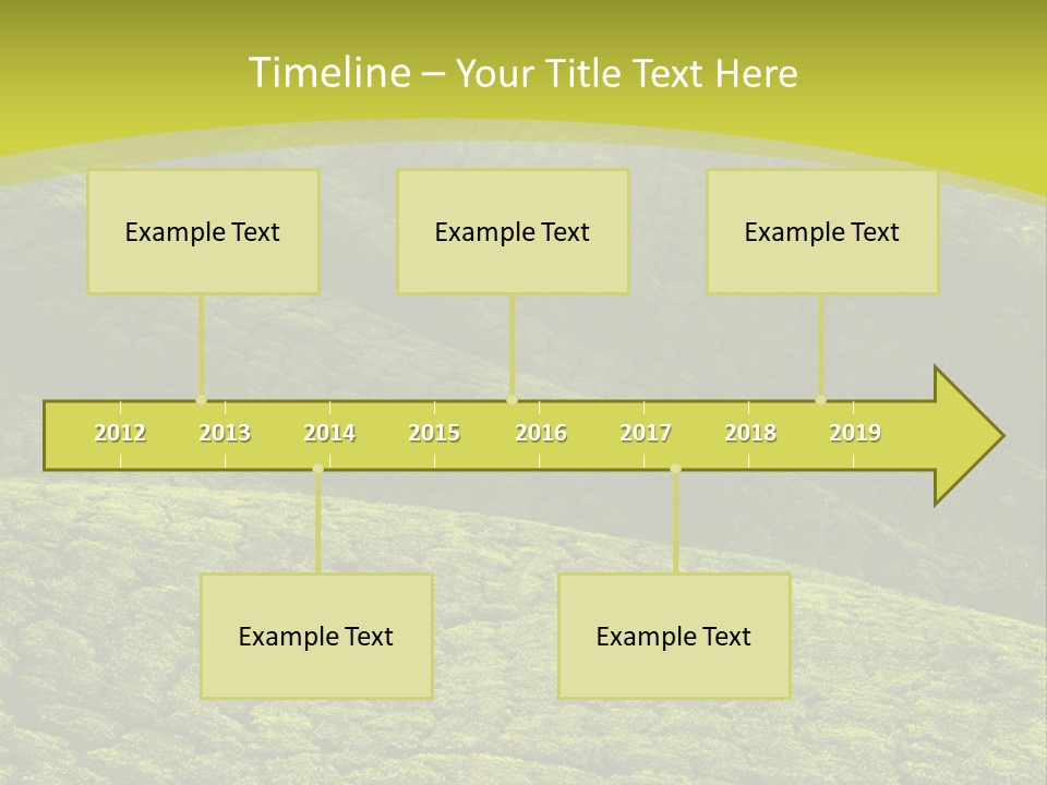Garden Landscape PowerPoint Template