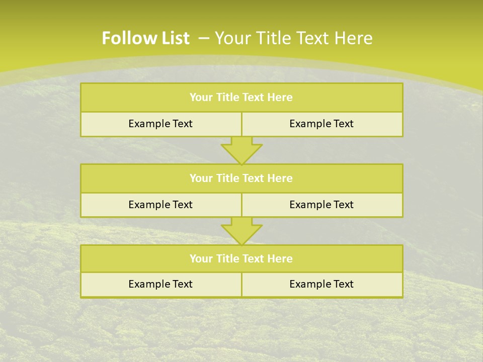 Garden Landscape PowerPoint Template