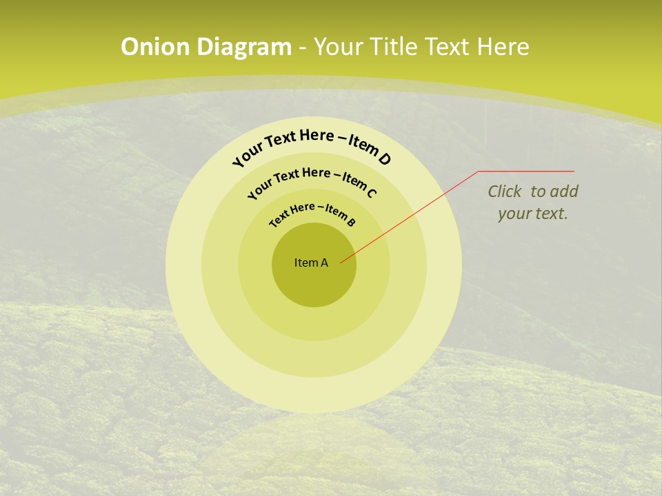 Garden Landscape PowerPoint Template