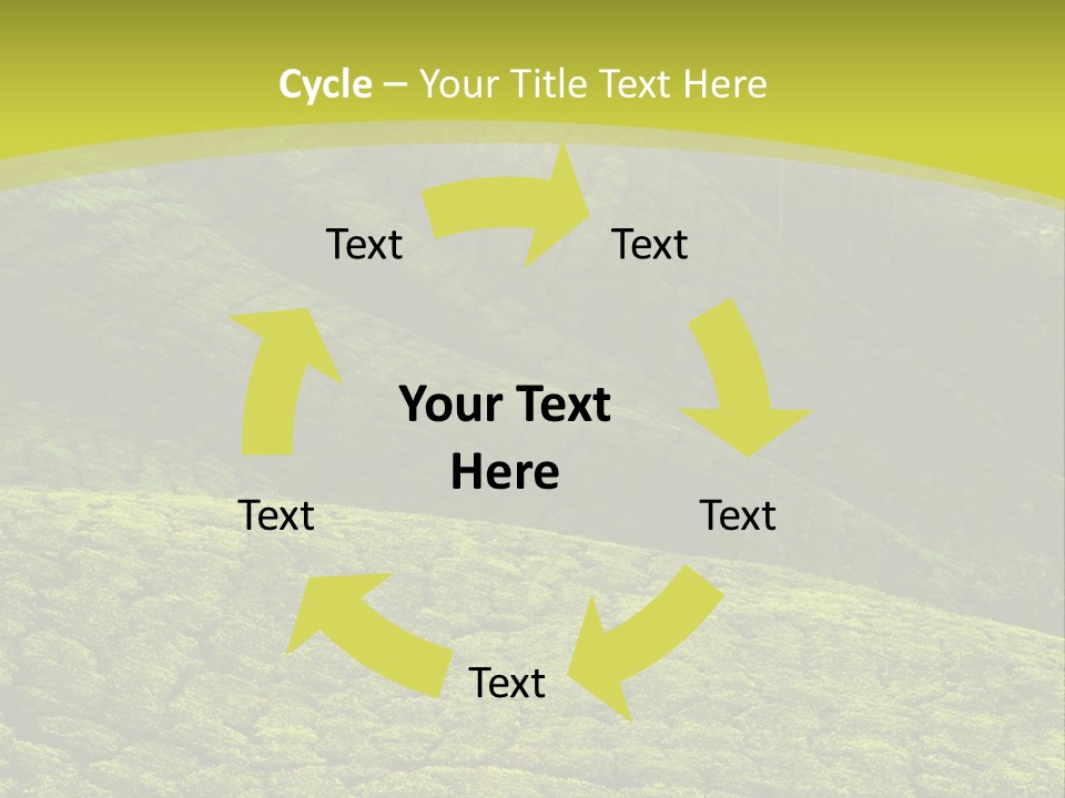 Garden Landscape PowerPoint Template