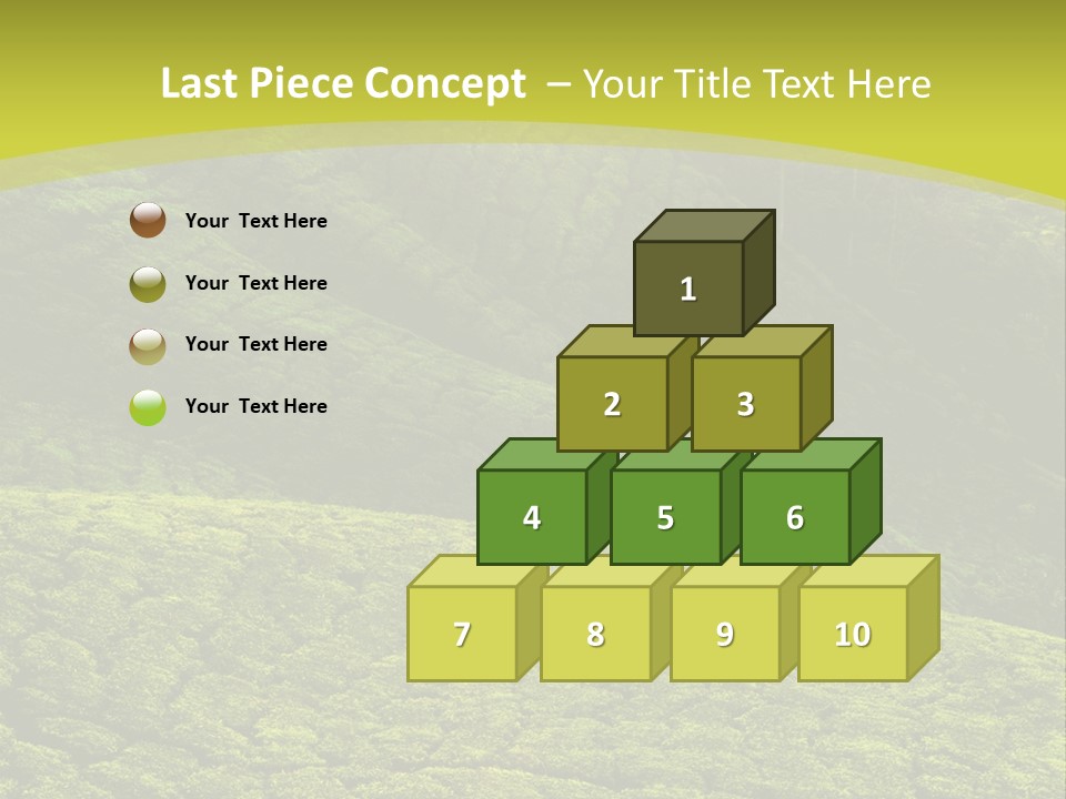 Garden Landscape PowerPoint Template
