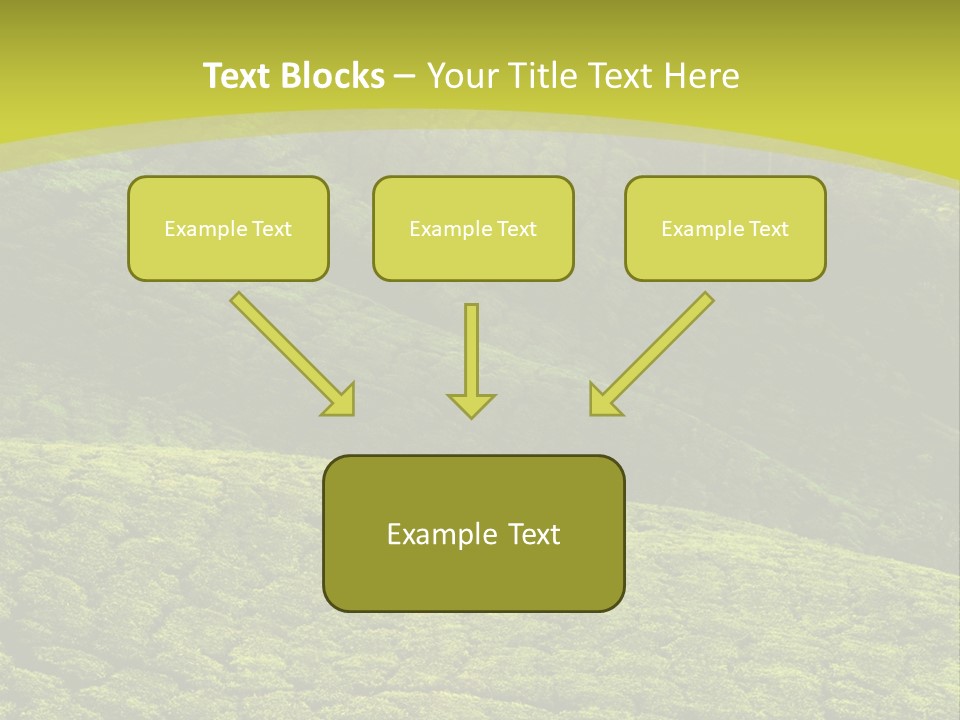 Garden Landscape PowerPoint Template