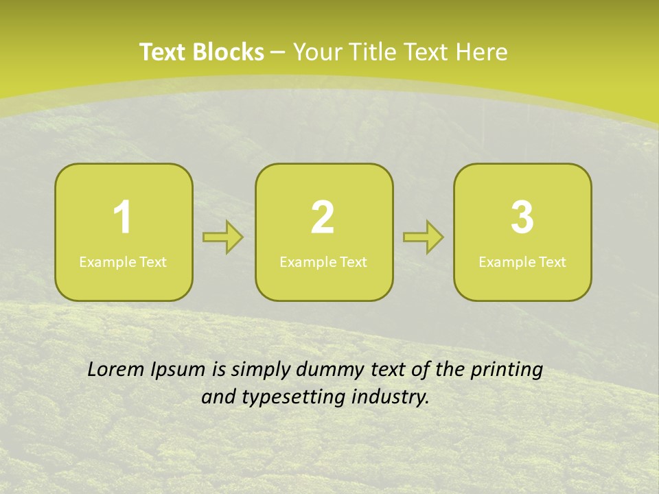 Garden Landscape PowerPoint Template