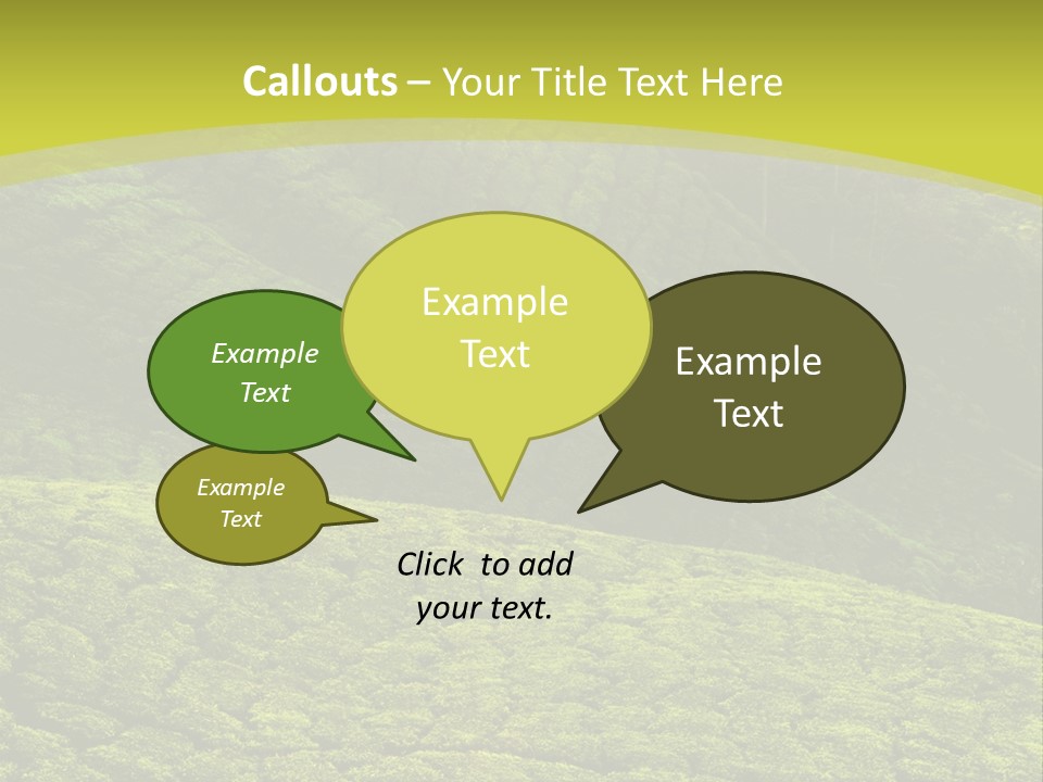 Garden Landscape PowerPoint Template