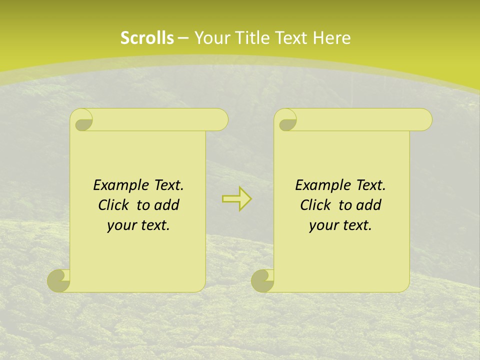 Garden Landscape PowerPoint Template