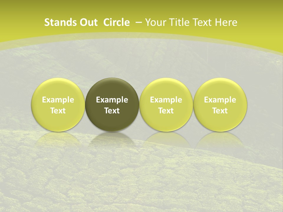 Garden Landscape PowerPoint Template