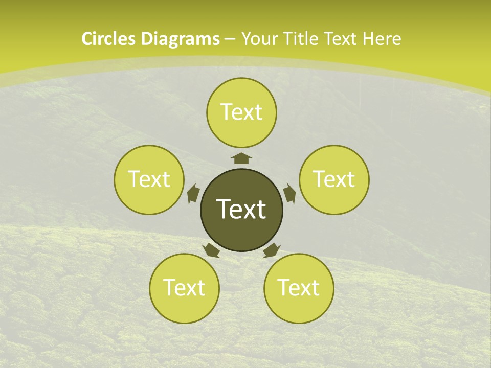 Garden Landscape PowerPoint Template