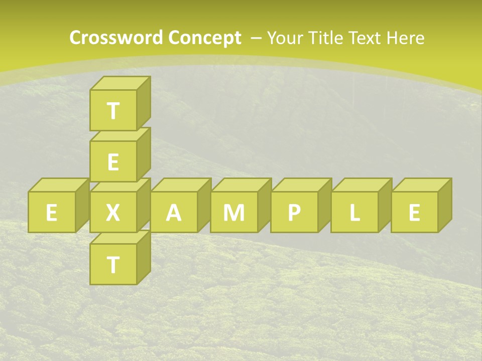 Garden Landscape PowerPoint Template