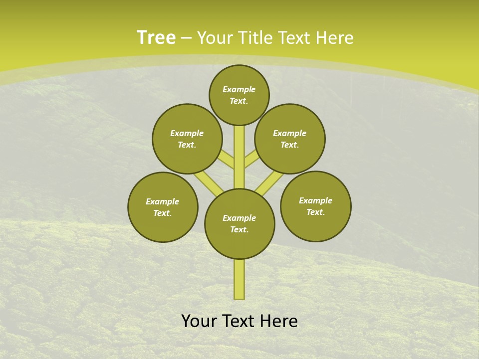 Garden Landscape PowerPoint Template