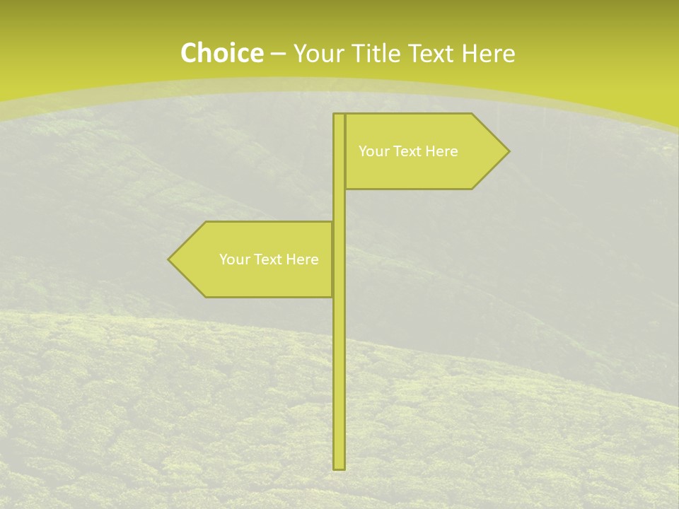 Garden Landscape PowerPoint Template