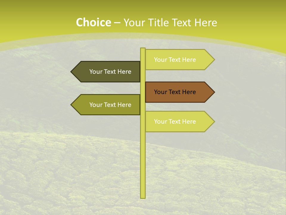 Garden Landscape PowerPoint Template