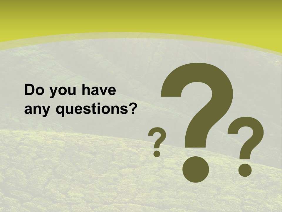 Garden Landscape PowerPoint Template