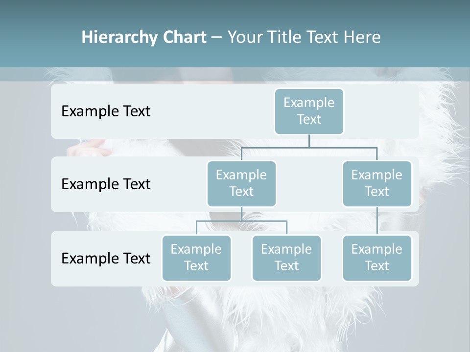 Girl Wallpaper Christmas PowerPoint Template