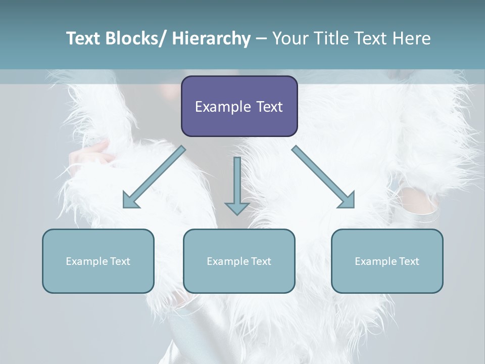 Girl Wallpaper Christmas PowerPoint Template