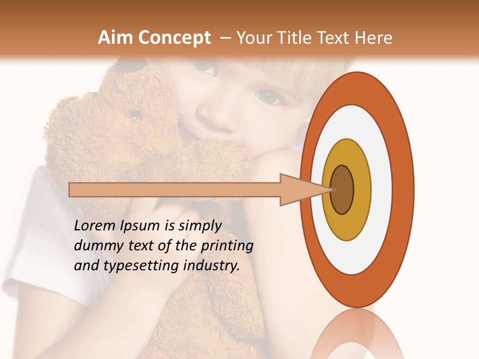 Dziecko Ryzyka Dysleksji W Przedszkolu PowerPoint Template