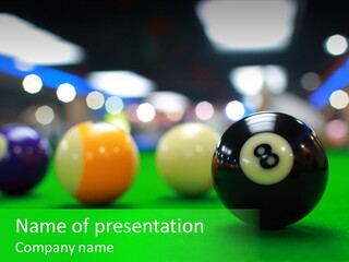 Billiard PowerPoint Template