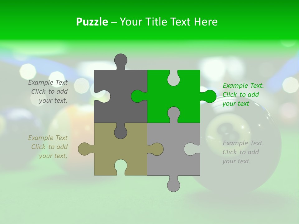 Billiard PowerPoint Template