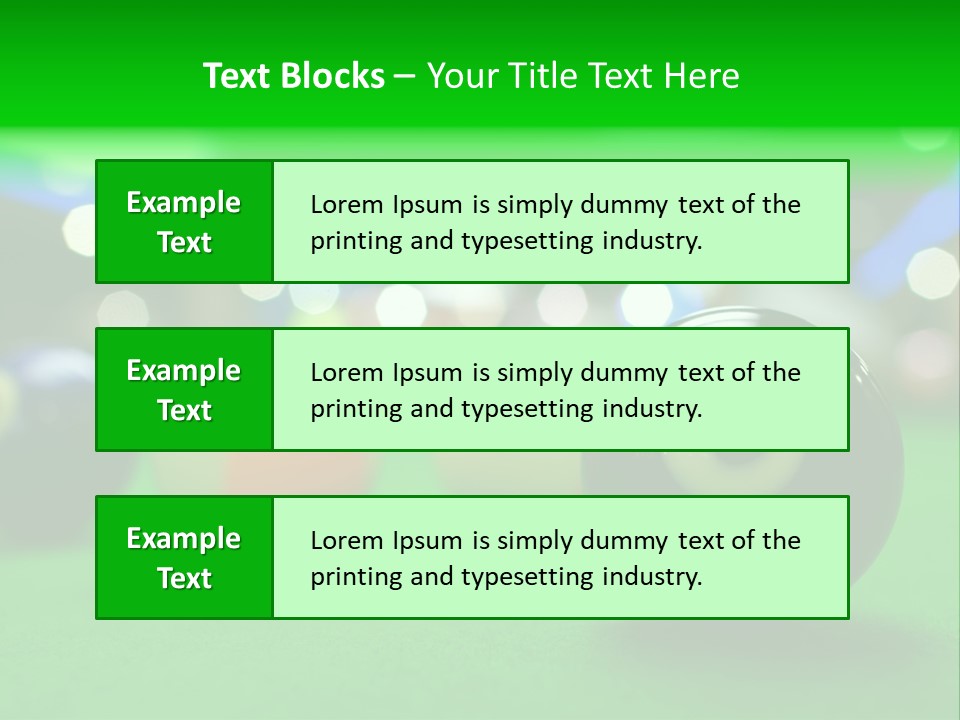 Billiard PowerPoint Template