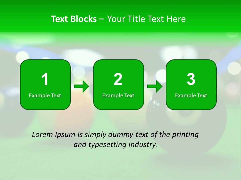 Billiard PowerPoint Template