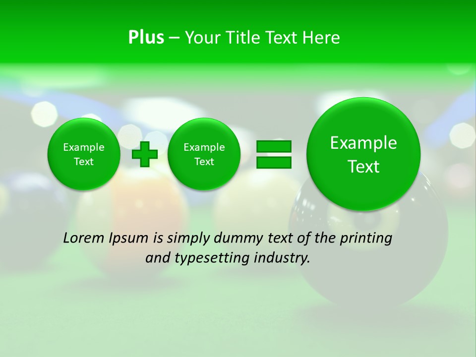 Billiard PowerPoint Template