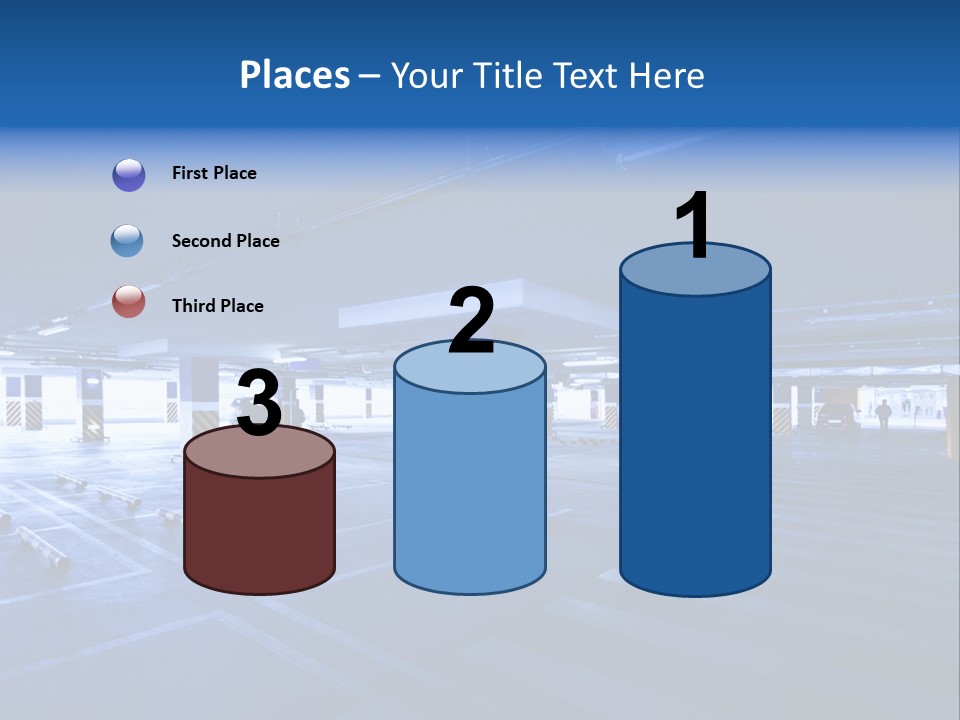 Shopping Illuminated Neon PowerPoint Template