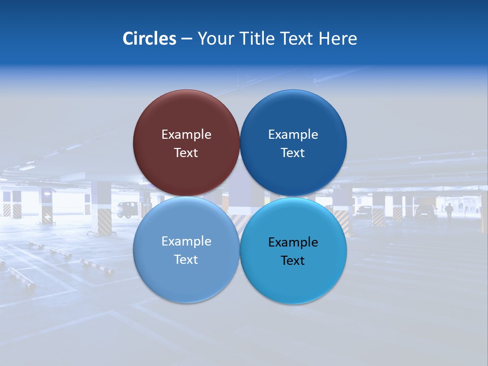 Shopping Illuminated Neon PowerPoint Template