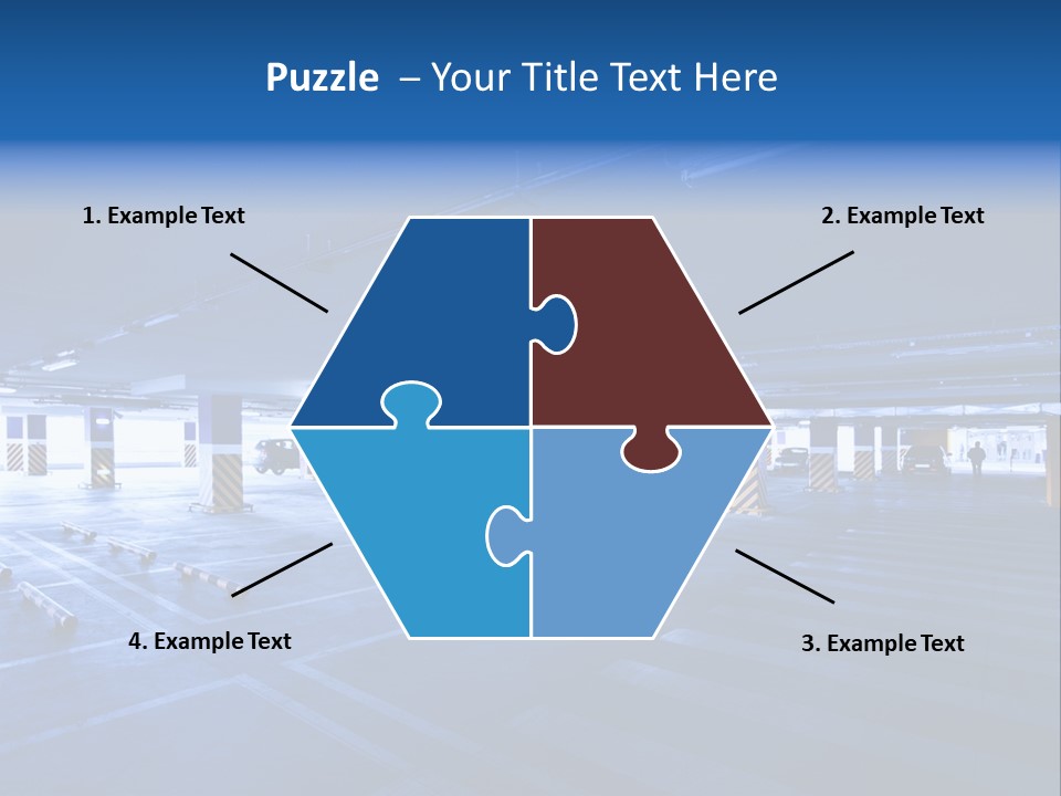 Shopping Illuminated Neon PowerPoint Template