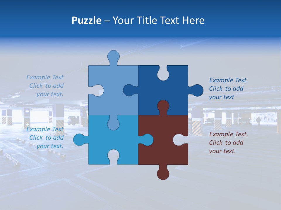 Shopping Illuminated Neon PowerPoint Template